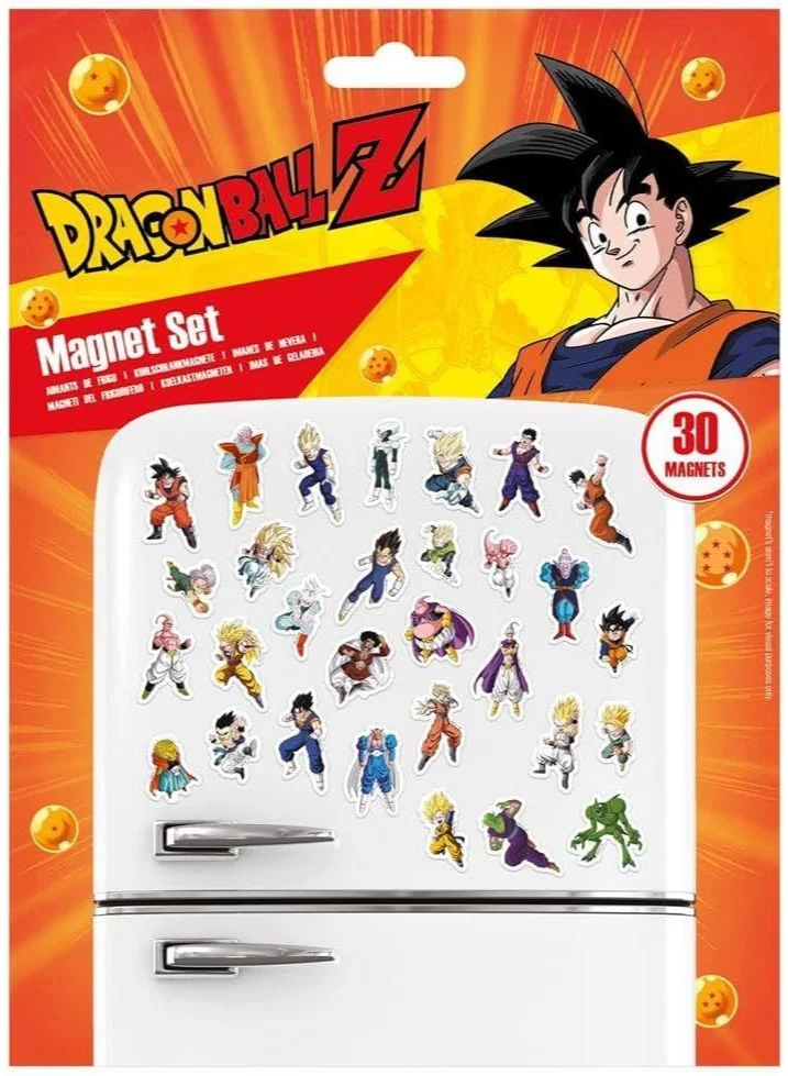 Pyramid Pyramid Dragon Ball Z The Buu Saga Magnet Set