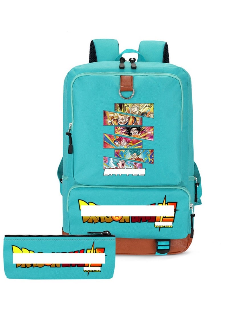 KUYING Anime Pattern Design Leisure Commuting Backpack