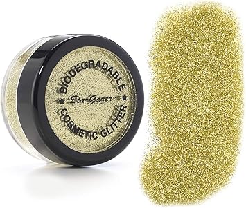 Stargazer Biodegradable Glitter Shaker Gold Festival Friendly Biodegradable Cosmetic Glitter - Image 1