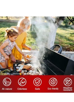 ALSAQER BBQ Lighting Cube 12-Pieces | Fire Starter - Barbeque Charcoal Fire Starters for Fireplace,Campfires, Wood & Pellet Stove, BBQ, Fire Pit, Chimney - Quick Flame and Long Lasting flames  - Image 4