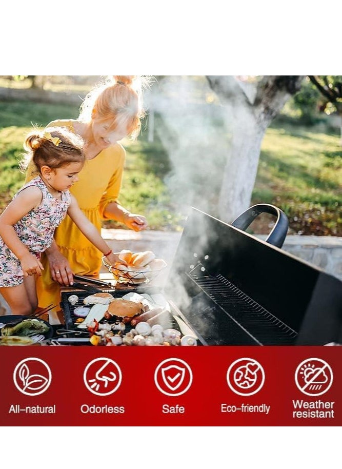 ALSAQER BBQ Lighting Cube 12-Pieces | Fire Starter - Barbeque Charcoal Fire Starters for Fireplace,Campfires, Wood & Pellet Stove, BBQ, Fire Pit, Chimney - Quick Flame and Long Lasting flames  - Image 4