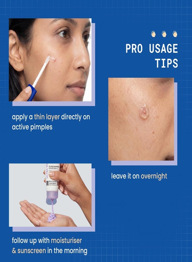 DERMDOC 2% Salicylic Acid w/w Pimple Gel, 5ml | Acne Spot Treatment for Oily & Acne-Prone Skin | Reduces Pimples, Redness & Inflammation | Clears Clogged Pores | Lightweight & Fast Absorbing | Anti-Acne Gel for Breakouts & Active Pimples - Image 4