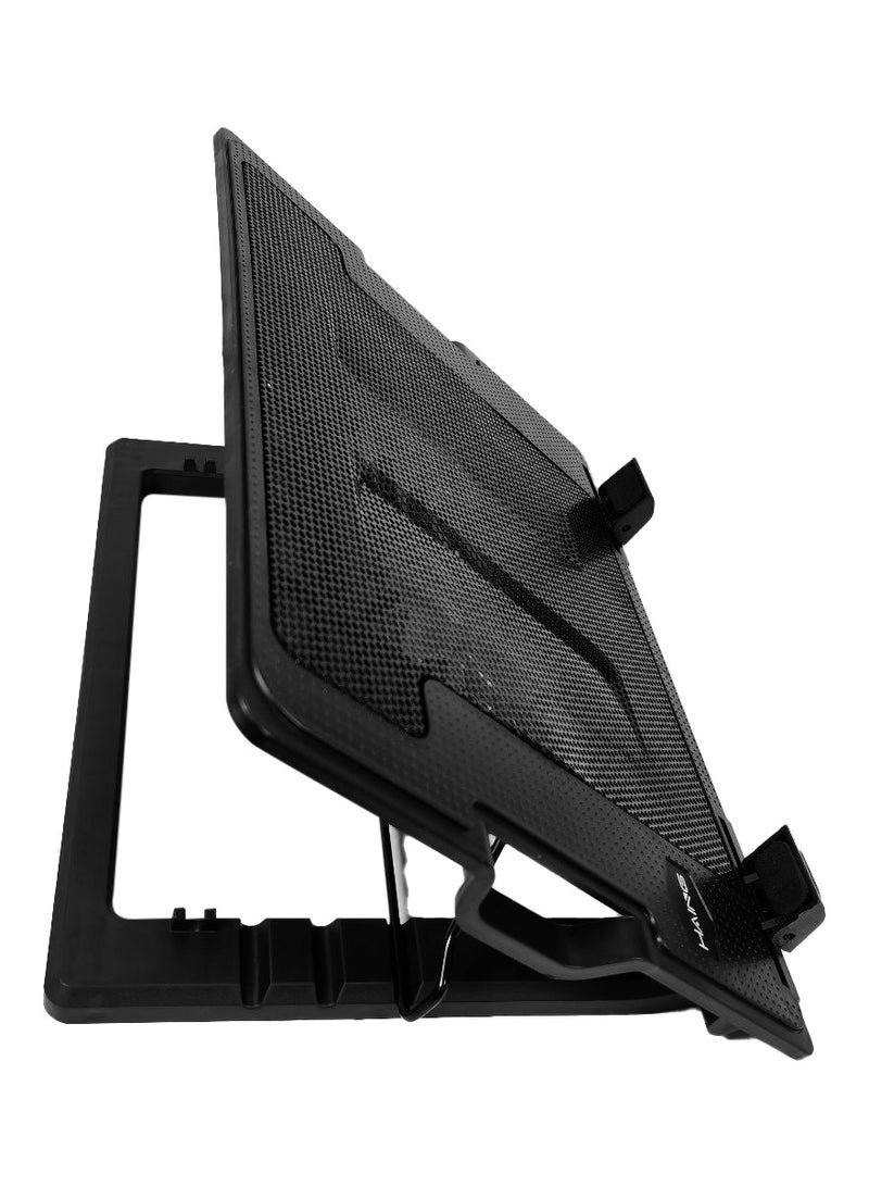 Haing Laptop Notebook Cooling Pad Laptop Notebook Stand 2 Heavy Duty Fan Upto 15.6" Laptop HAING - Image 5