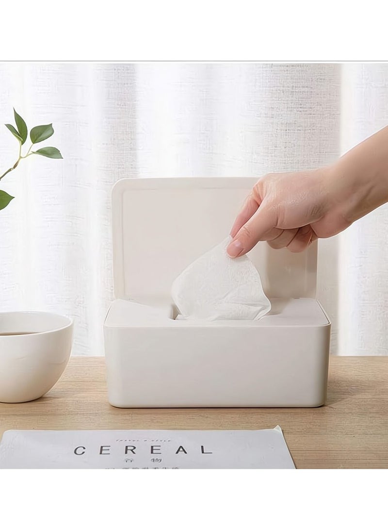 Y&D - Baby's Wipes Dispenser with Lid Seal Easy Open & Close for Desktop Home - Image 1