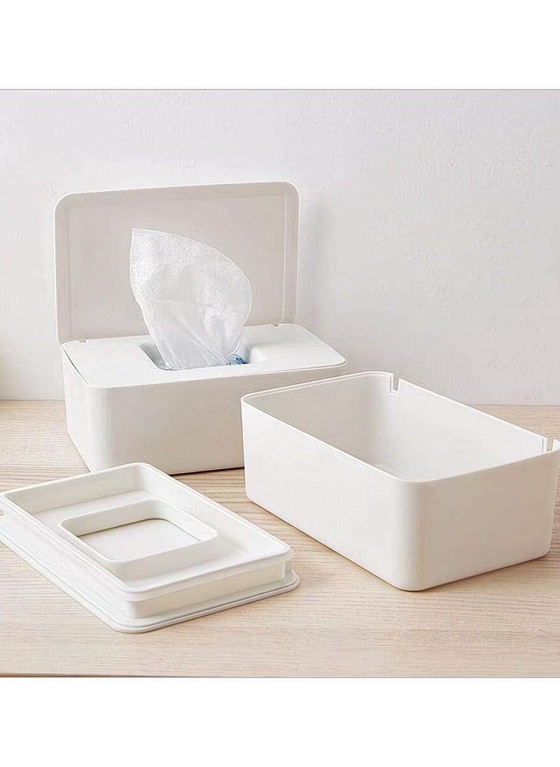 Y&D - Baby's Wipes Dispenser with Lid Seal Easy Open & Close for Desktop Home - Image 1