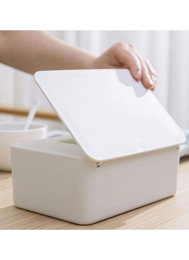 Y&D - Baby's Wipes Dispenser with Lid Seal Easy Open & Close for Desktop Home - Image 1