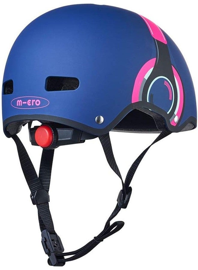 Micro Headphone Kids Helmet Pink (Medium) | Kids Helmet | Kick Scooter Helmets | Sports Helmet for Kids | Helmet with Adjustable Straps | Riding Kids Helmet | Kids Safety | Helmet for Kids - Image 2