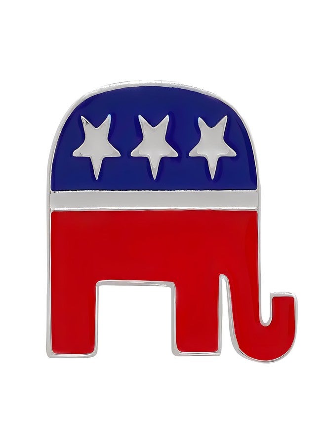 فوندريزينغ فور أ كوز دبوس الفيل الجمهوري الوطني - دبوس الفيل الوطني الفخور للحزب الجمهوري (دبوس واحد) - Image 1