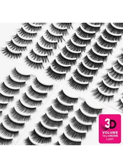 False Eyelashescat Eye Mink Lashes 50 Pairs Super Value Pack 5 Stylish Styles Volume 3D Faux Mink Lashes Curly & Fullfake Eyelashes Natural Lookeye Lashes Sets Pack - pzsku/ZB735A596F2FC8DC40D03Z/45/_/1706521183/2a9c4889-ea32-4083-b659-a4977b1f877c