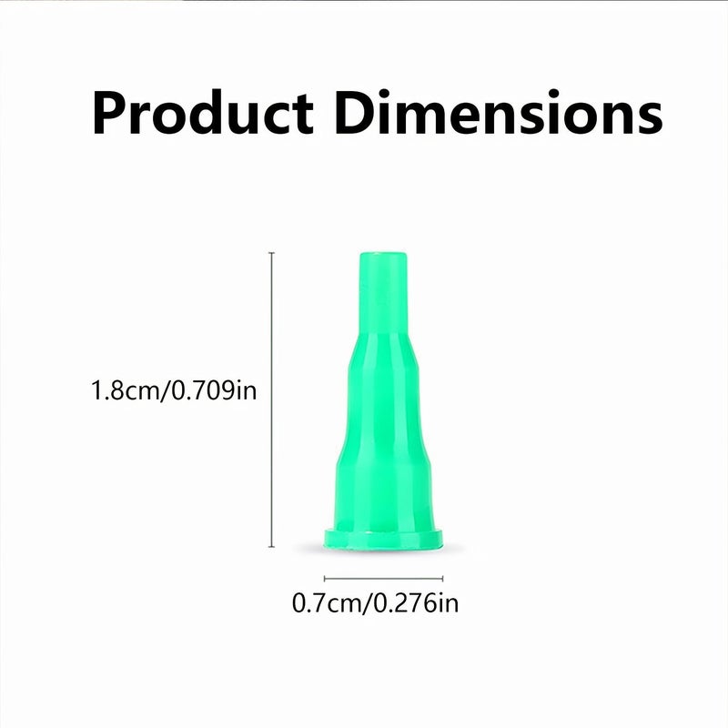 20pcs Fluorescent Green Gas Cylinder Adapter Inflate Lighters Welding Guns Camping - Image 3
