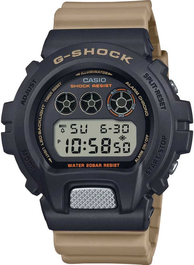 G-SHOCK Men's Resin Digital Watch DW-6900TU-1A5DR - 50 mm