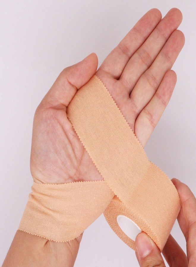 GDFYMI Athletic Sports Tape 1.5 Inch x 30ft, Elastic Athletic Wrist Ankle Tape Roll (2pack, Beige, 1.5 Inch x 10 Yards) - Image 4