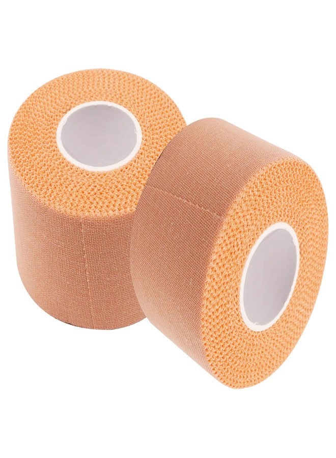 GDFYMI Athletic Sports Tape 1.5 Inch x 30ft, Elastic Athletic Wrist Ankle Tape Roll (2pack, Beige, 1.5 Inch x 10 Yards) - Image 2