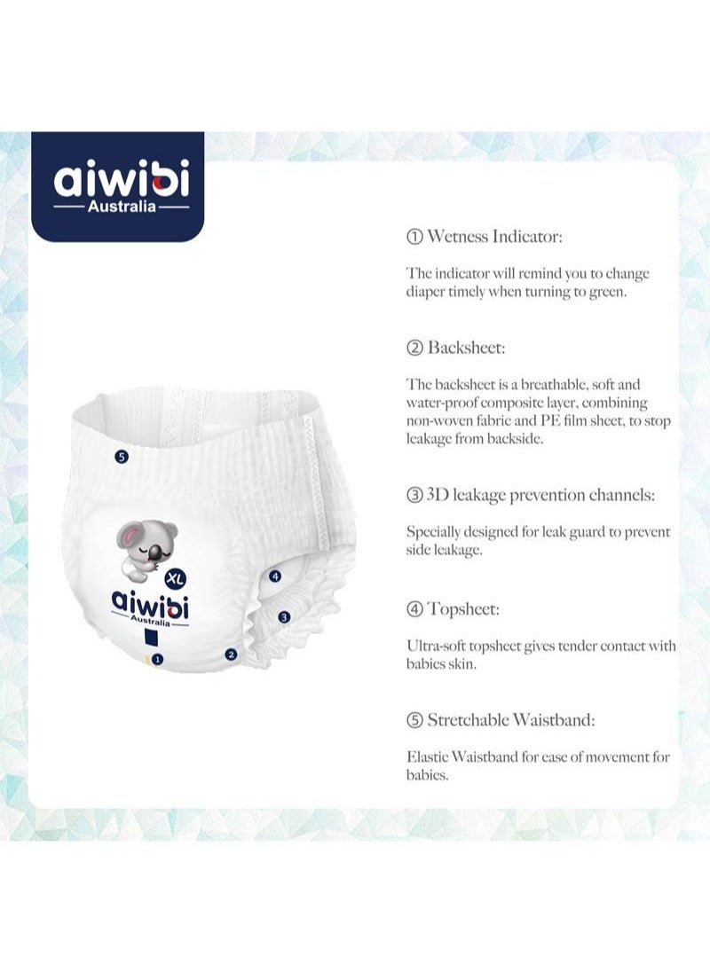 aiwibi - Aiwibi Premium Baby Diapers Size S 3-6KG 72 Pieces - Image 1