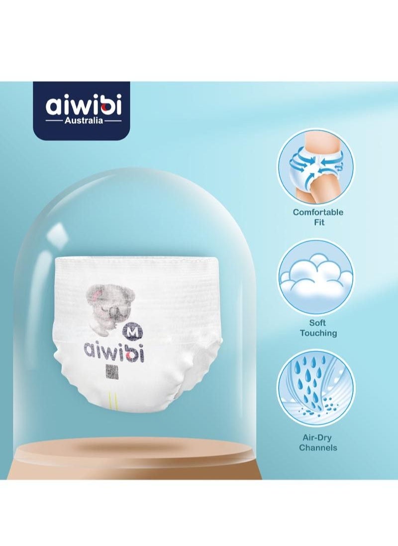 aiwibi - Aiwibi Premium Baby Diapers Size S 3-6KG 72 Pieces - Image 1