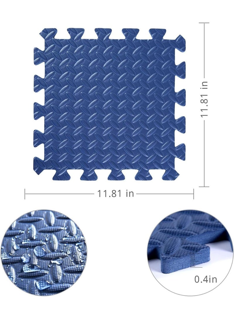 DOOKOO 36PCS Baby Play Mat, Composable Babies Playing Pen Tummy Time Playmat u0026 Crawling Mats, Upgraded Thickened Floor Mats for Infants, Babies,Toddlers, Indoor Outdoor Use, BPA Free, 30*30cm, 12mm - Image 2