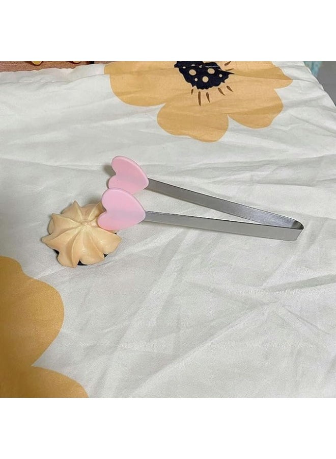 Generic Mini Silicone Tongs for Desserts, Bakery, Sugar, Ice - Great Product for Snacks, Fruits, and Kids! - Generic multicolor - Image 5