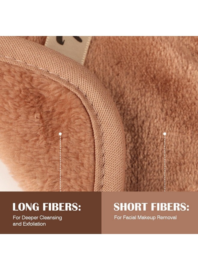 Orighty مناديل إزالة المكياج مجموعة 7 أيام مميزة وقابلة لإعادة الاستخدام وسادات إزالة المكياج تزيل المكياج بالماء فقط مجموعة مكياج للعيون والشفتين والأساس والمزيد خيار مثالي للنساء (محايد)  - Image 5