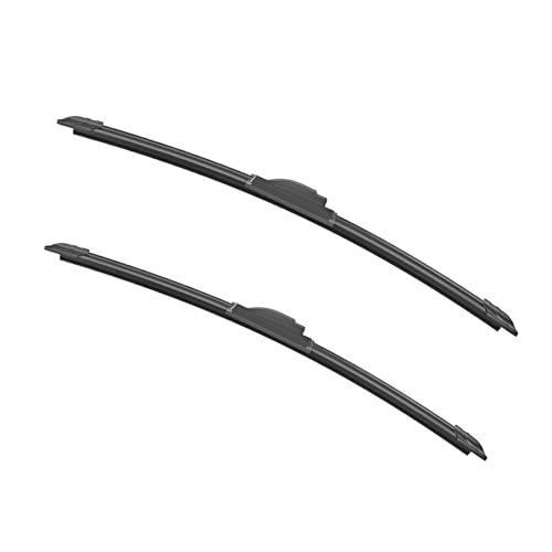 ANIKLUIM OEM Quality 24" + 20" Premium All-Seasons Durable Stable and Quiet Windshield Wiper Blades-J Hook Wipers(Set of 2) - Image 1