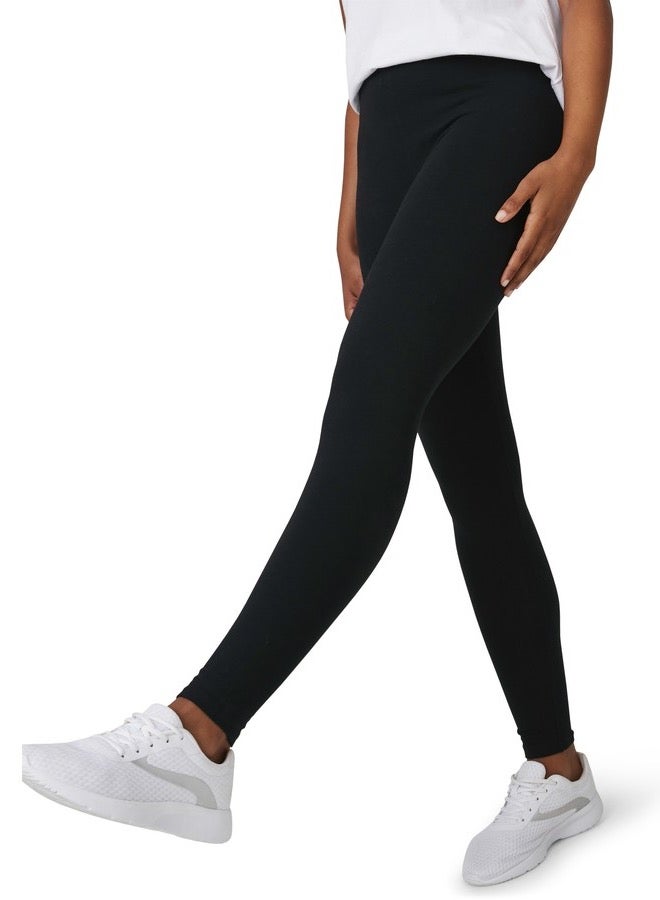 COTTONIL Cottonil® Women Leggings Bundle of 2 Black & White  - Image 5
