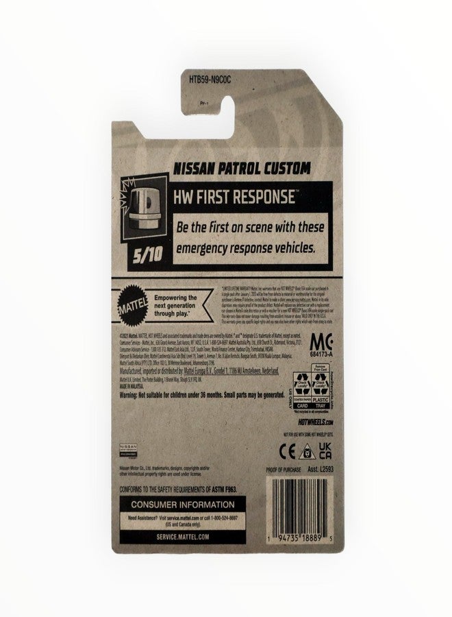 Matchbox Hot Wheels Nissan Patrol Custom, HW First Response 5/10 [red] 34/250 - Image 2