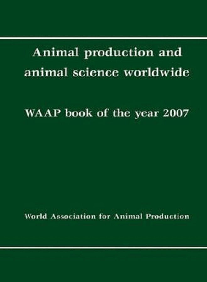 Animal Production and Animal Science Worldwide: