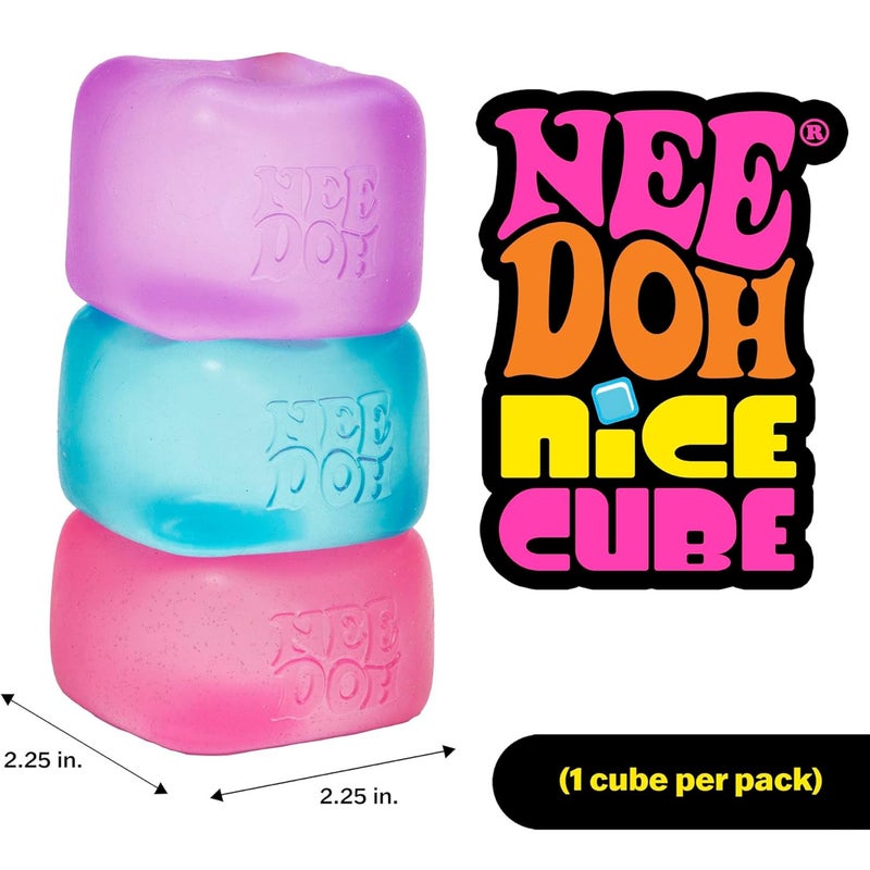 Schylling Needoh Nice Cube Sensory Fidget Toy - Image 1