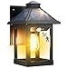 Kuniwa Kuniwa Solar Wall Light Outdoor with 3 Lighting Modes, Dusk to Dawn Led Wall Mount Sconce Exterior Motion Sensor  - Image 2