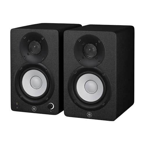 Yamaha HS4 Powered Studio Monitor in Black Pair HS4 B - Image 1