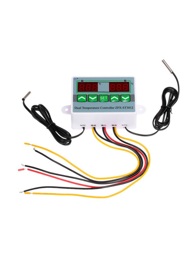 NIBEMINENT Intelligent Digital Temperature Controller With Dual Display Multicolour - Image 1