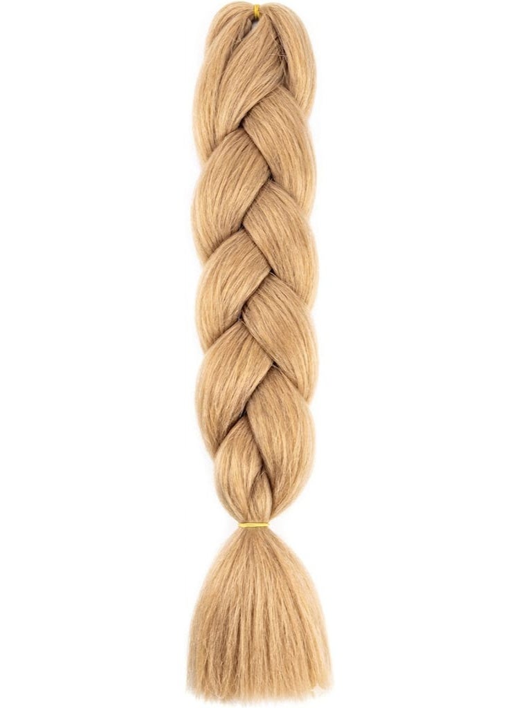 Golden Blonde Kanekalon Braiding Hair Extensions for Box Braids & Afro Styles - 60cm - Professional Synthetic Hair - Image 1