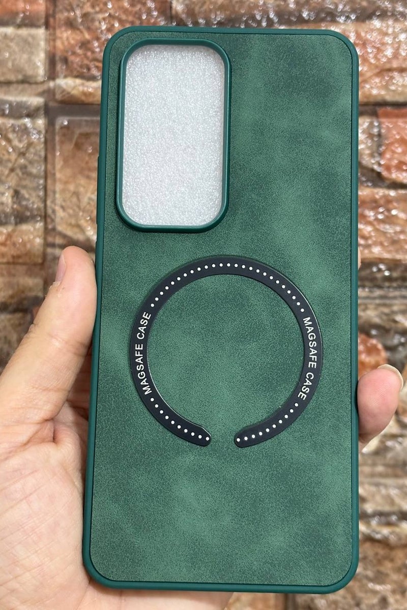 Cover Back MagSafe Case Compatible with Phone Oppo Reno 12 5G