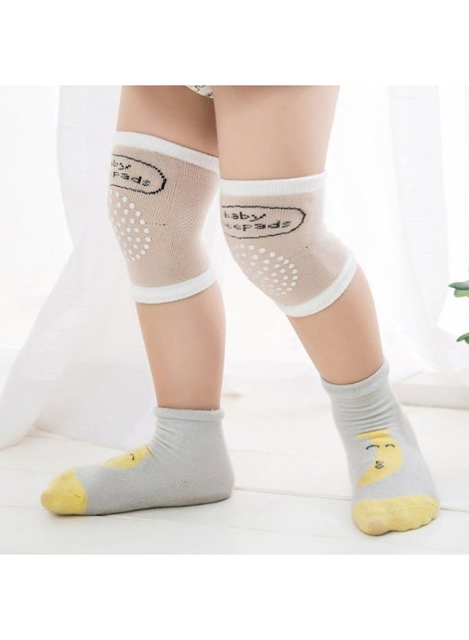 Two-piece anti-slip knee pad set for children. - Image 1
