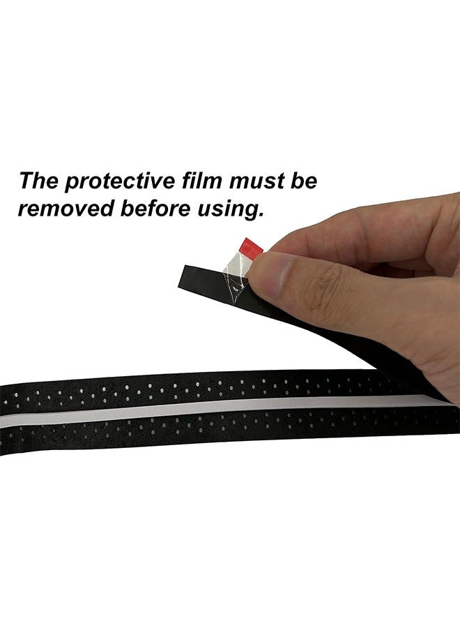 5 قطع مضرب المقابض ، المضادة للانزلاق مثقبة سوبر ماصة قبضة التنس ، قبضة كرة الريشة ، قبضة كرة المخلل - Image 3