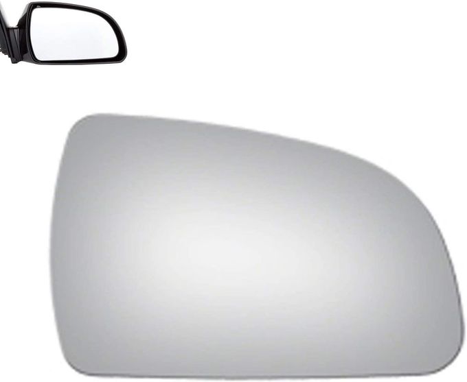 WLLW Mirror Glass Replacement for Hyundai Sonata 2006-2010 - Passenger Right Side Convex Glass