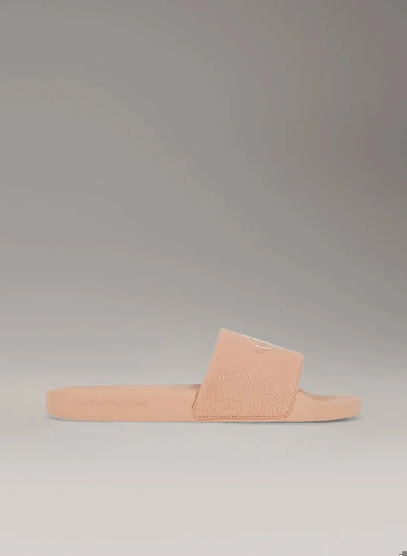 Calvin Klein Jeans Canvas Logo Sliders
