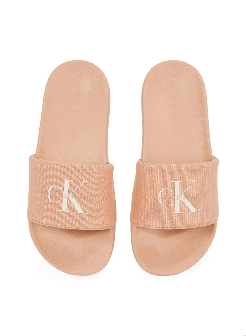 Calvin Klein Jeans Monogram Slides