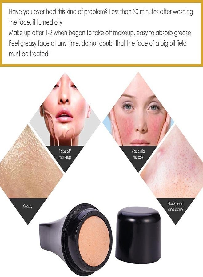 Shrevi Face Oil Absorbing Roller for Oily Skin - Reusable Volcanic Stone Oil Control Roller, Portable Face Oil Remover, Shine Remover for Makeup, Blotting Roller for Women & Men - Image 5