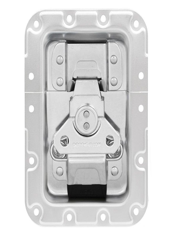 Penn Elcom Large Recessed MOL3 Butterfly Latch for Flight Case, 27mm Offset, 127x101mm - Image 1