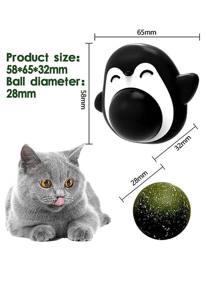 Quantum 3 PCS  Catnip Ball Toys, Edible Cat Licking Toy, for Licking - Image 2