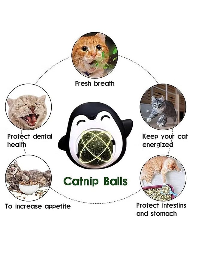 Quantum 3 PCS  Catnip Ball Toys, Edible Cat Licking Toy, for Licking - Image 4