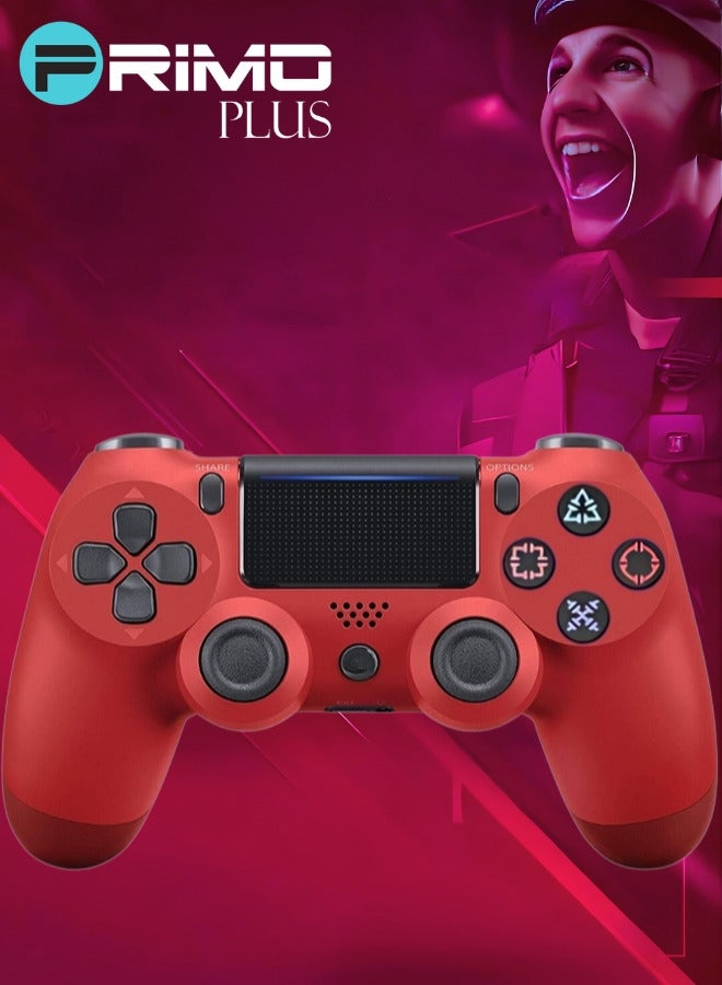 PRIMO PLUS 2- Pieces Double Motor Vibration Wireless Controller For PlayStation 4 - Image 2