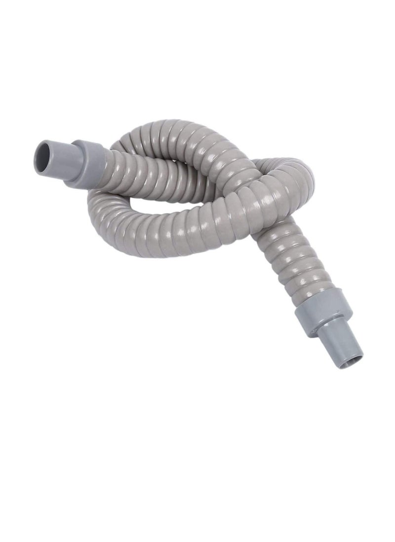Generic - Flexible PVC Hose with Foam Film Inside Air Conditioner Drain Hose Pipe Grey 1 Meter. - Image 1