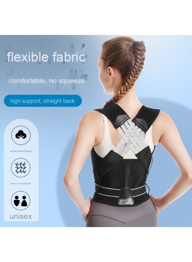Posture Corrector for Hunchback Prevention - Back Alignment Brace for Improved Posture and Shoulder Openness