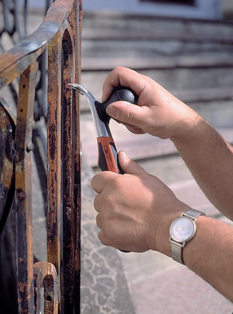 Bahco Ergo Carbide Blade Scraper with 2" Blade, Heavy-Duty, Long-Lasting Edge for Paint, Rust, and Adhesive Removal on Multiple Surfaces, Ergonomic Two-Handed Grip for Comfort and Control - Image 2