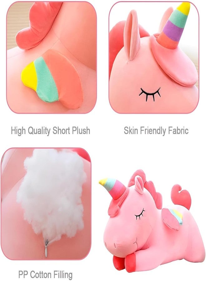 Softdreams Soft Plush Toy for Kids - Cute Stuffed Animal Soft Toy - Soft Cuddly Toy for Baby Boys & Girls, Return Gift - Sleeping Unicorn - Image 3