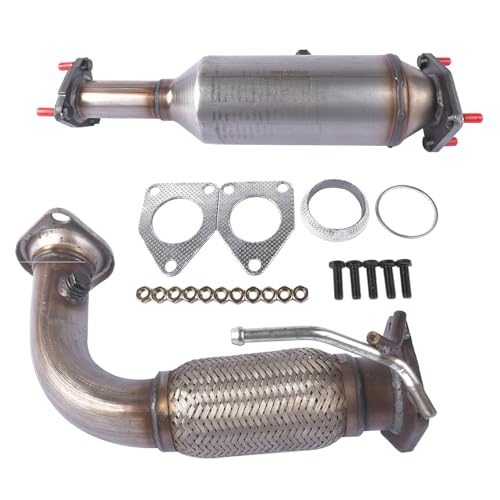 AKWH Front Flex Pipe & Catalytic Converter 16299 52349 Replacement for Honda Accord 2.4L 2003 2004 2005 2006 2007 AKWH - Image 3