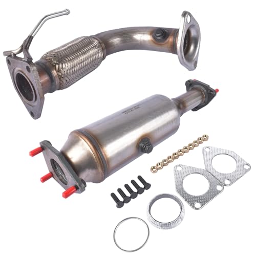 AKWH Front Flex Pipe & Catalytic Converter 16299 52349 Replacement for Honda Accord 2.4L 2003 2004 2005 2006 2007 AKWH - Image 1