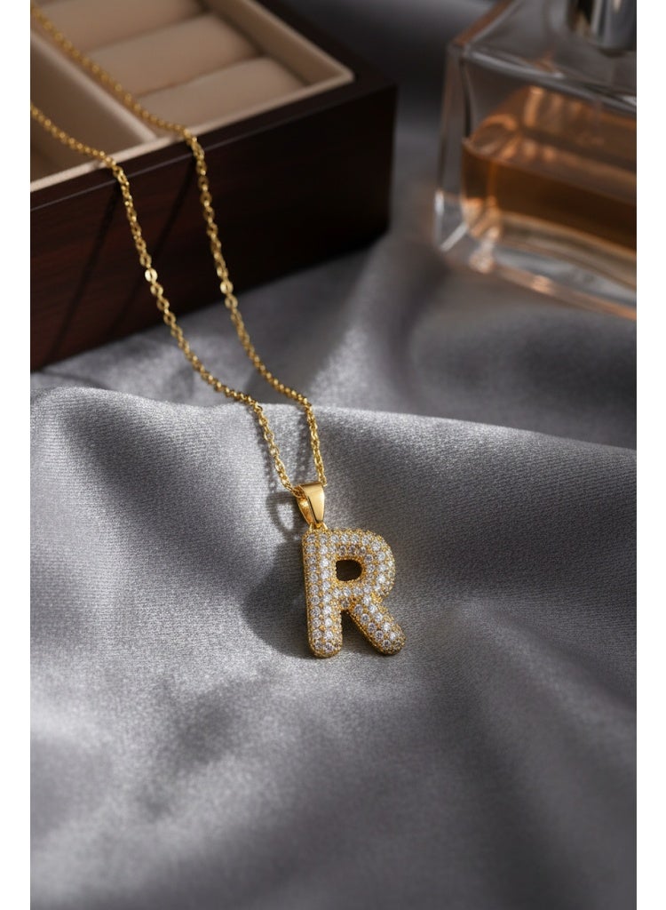 فلافي سلسلة حريمي بدلاية حرف مرصعة بالكريستال – لمسة راقية - Image 2