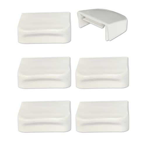 VALLVATER 6 Packs Toilet Seat Hinge Cover Caps Compatible with Kohler 7315/7316 Toilet Seat Replacement Parts - Image 1